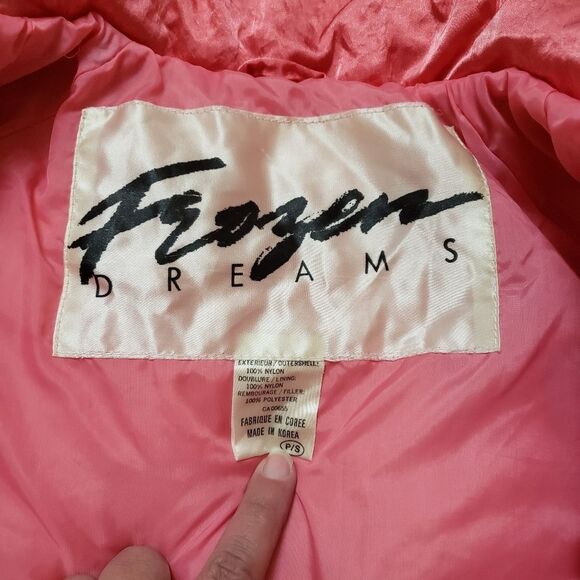 Vintage 1980s jacket -  Puffer Jacket Coat Winter Eighties Oversized - Picture 2 of 10